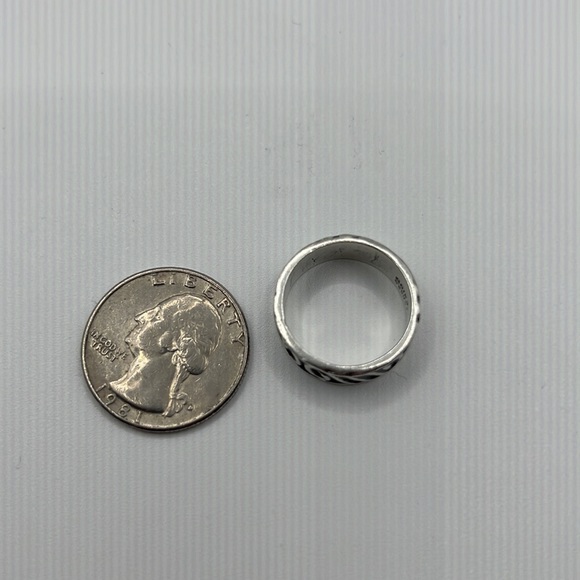 TAXCO TP-58 STERLING SILVER SCROLL RING SIZE 7 - Picture 6 of 7